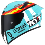 CASCO KYT TT-COURSE LEOPARD SPAIN
